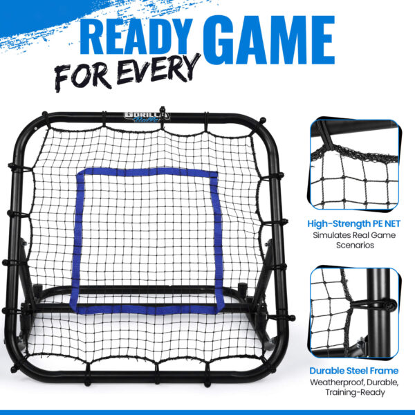Gorilla Balls 3x3 Rebounder Baseball/Softball Net - Image 3